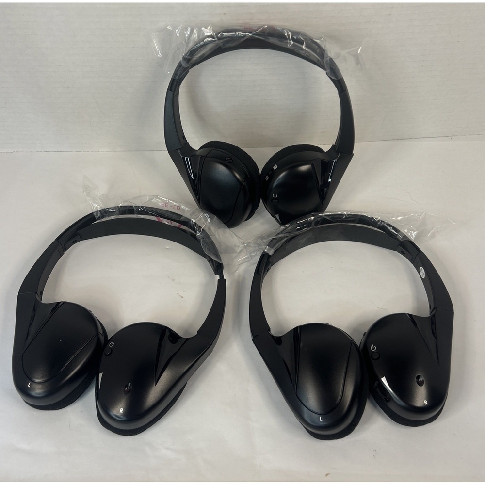 Wireless IR Car DVD Entertainment Universal Wireless Headphones (3) Read